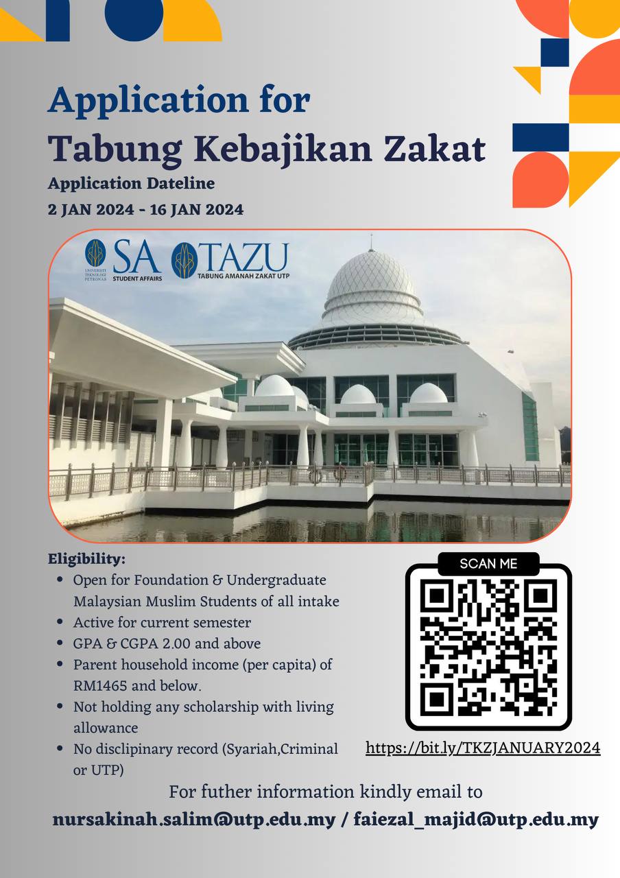 Tabung Kebajikan Zakat January 2024 Semester